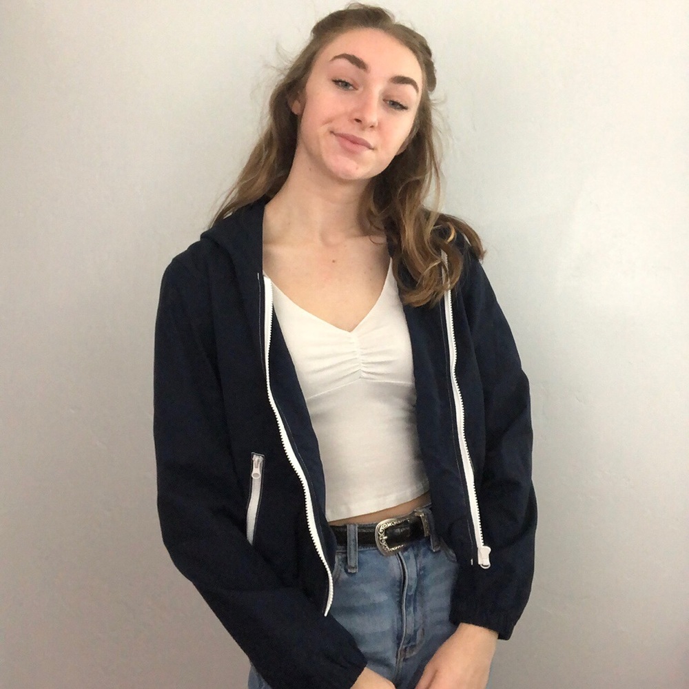 bomber jacket navy